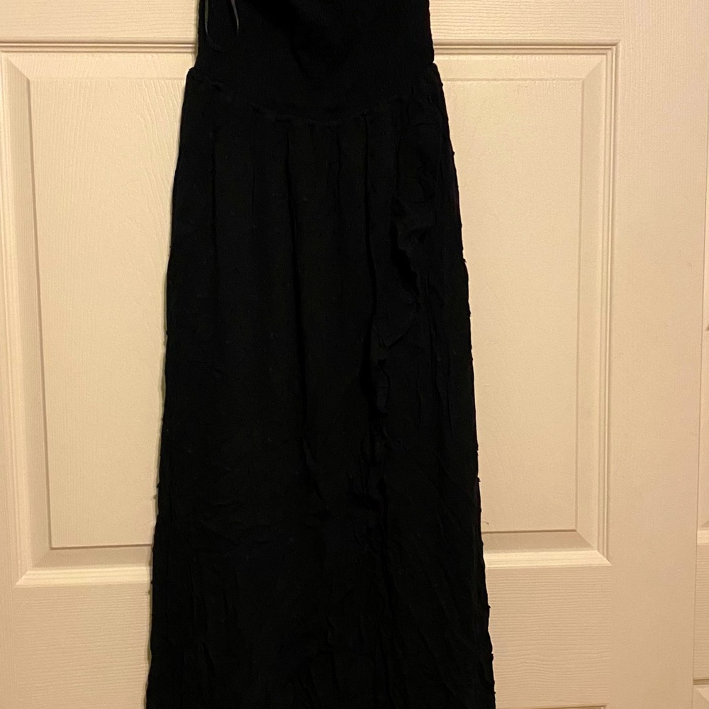 Black maxi dress